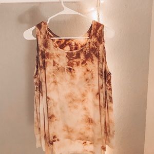 Cold Shoulder Long Sleeve Top